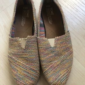 toms colorful slip ons